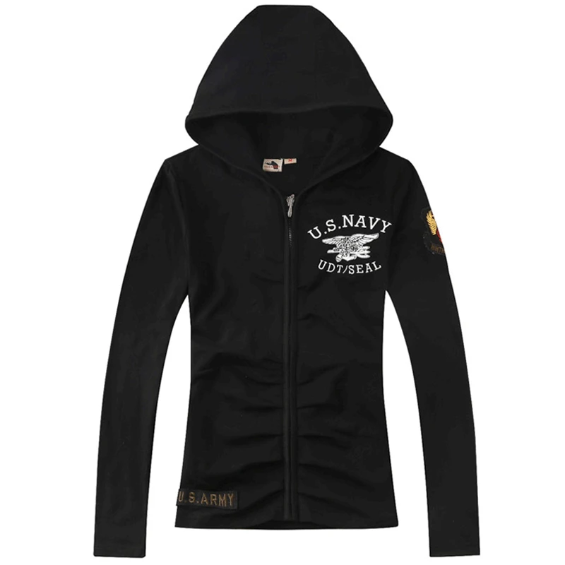 Женская тактическая рубашка с капюшоном и длинным рукавом из хлопка |