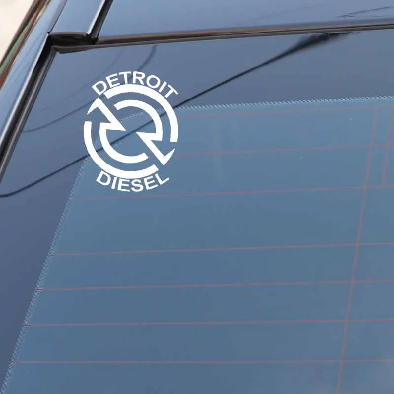 YJZT 10 6 см * 13 4 Детройт дизель виниловая наклейка индивидуальные автомобильные