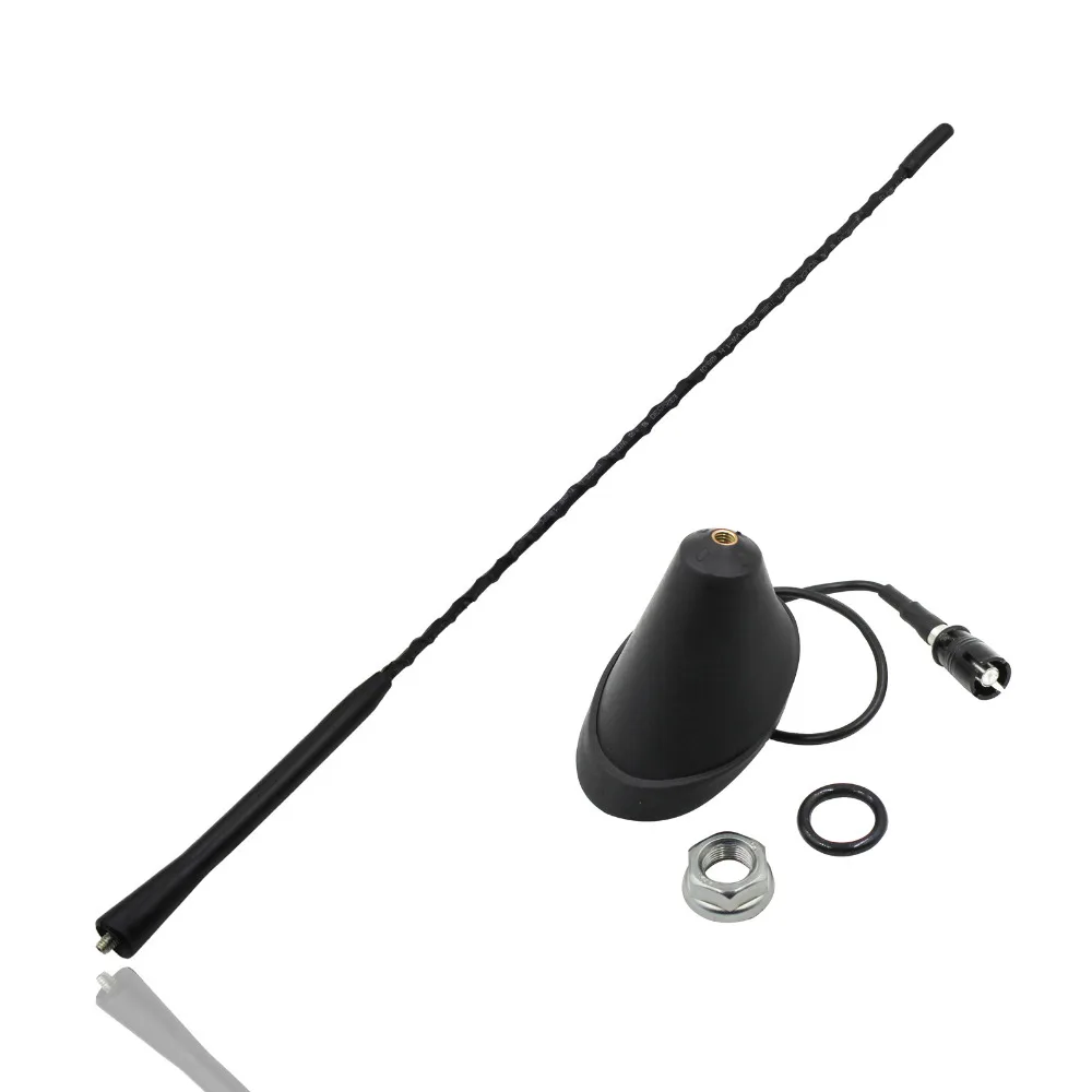 Автомобильные аксессуары 9 &quotWhip мачта на крышу AM/FM антенна + база для VW Jetta Bora Golf Polo