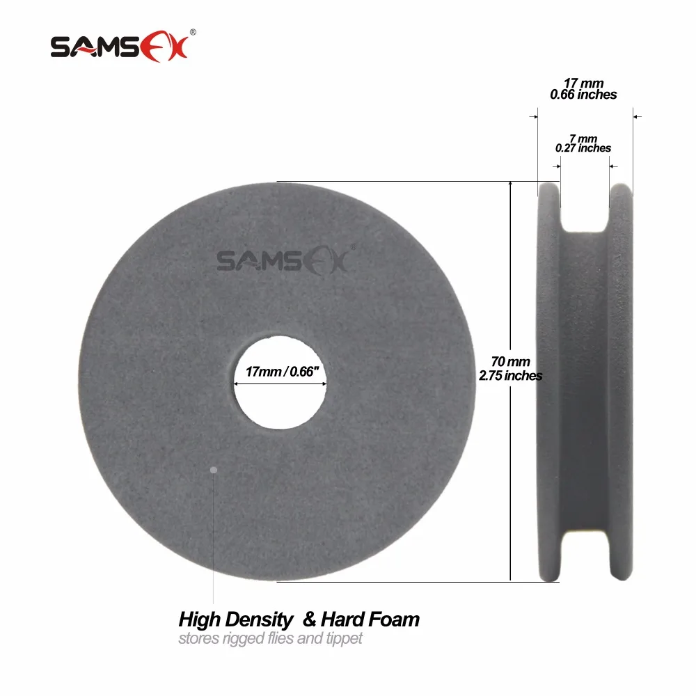 SAMSFX такелажная пена катушки губка Fly Рыбалка палантин Держатель Комбо леска лидер органайзер для хранения снасти коробка аксессуары
