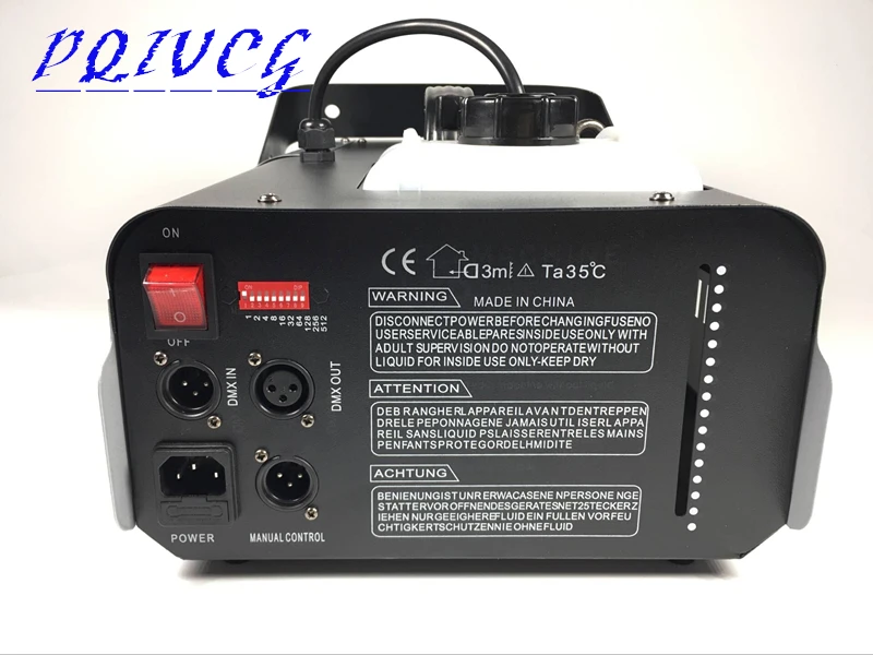 RGB 3в1 1500 Вт LED дымовая машина пульт дистанционного управления + dmx512