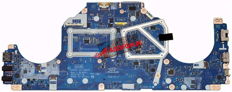 Original FOR Dell Alienware 13 R2 Laptop Motherboard WITH i7-6500U 2.5Ghz CPU V3TCJ CN-0V3TCJ 0V3TCJ LA-C901P fully tested | Компьютеры и