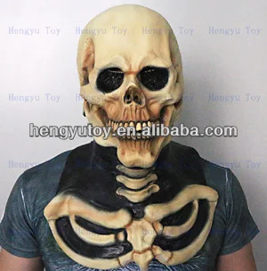 2014 Новая высококачественная латексная маска для головы черепа Хэллоуина|masking paper