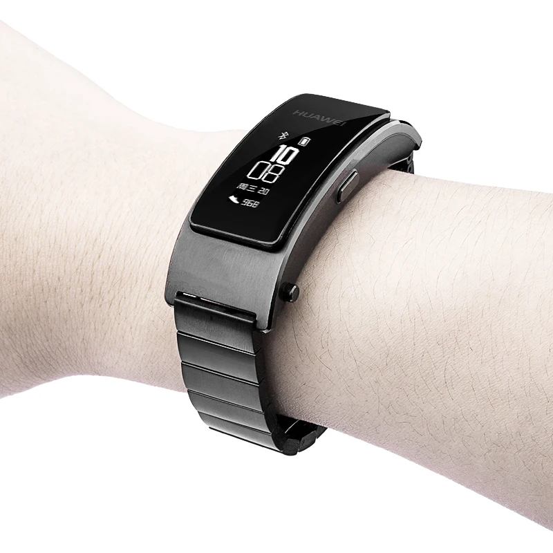16 мм браслет из нержавеющей стали металлический ремешок для Huawei talkband B3/Lite сменный ремешок аксессуары быстрый выпуск