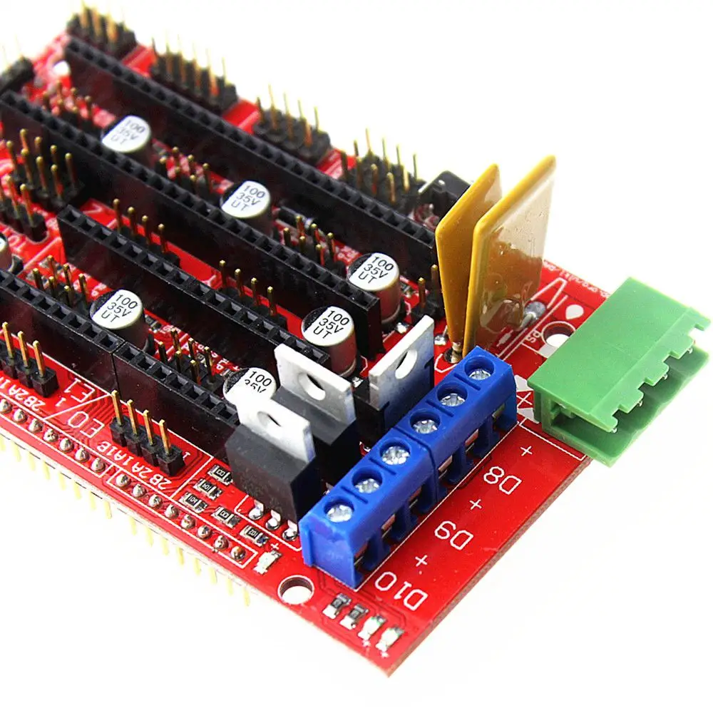 Части 3D принтеров RAMPS 1 4 панель управления материнская плата Ramps1.4 Щит платы для