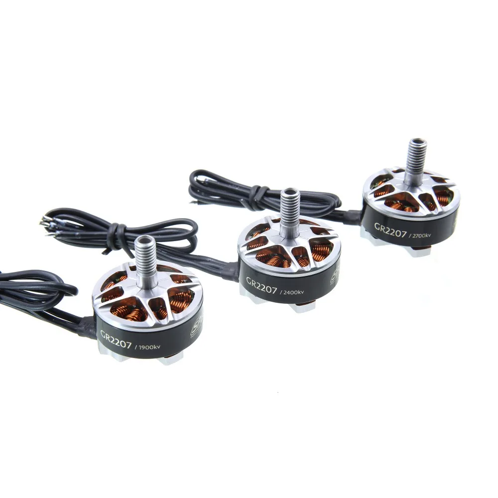 Бесщеточный мотор GEPRC SpeedX 1900KV 2400KV и 2700KV GR2207 FPV Для мультироторного мини