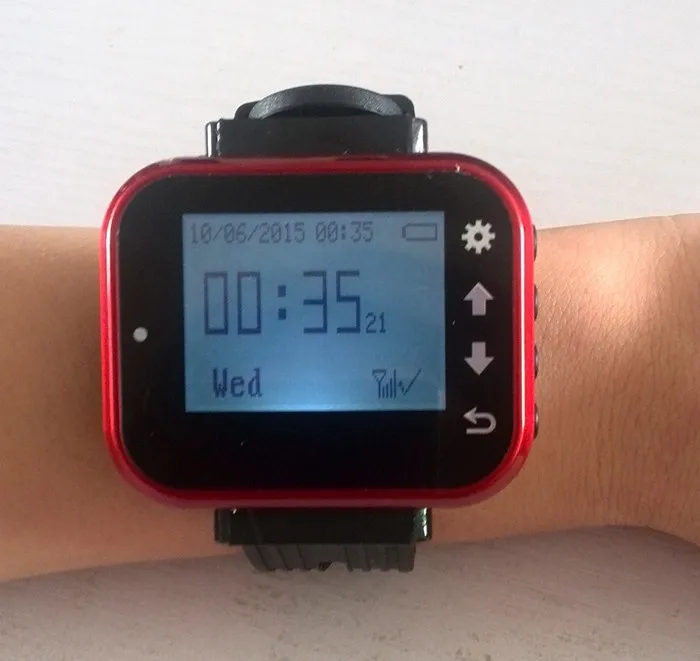 Ресторанная система вызова официанта зуммер светодиодный номер беспроводной