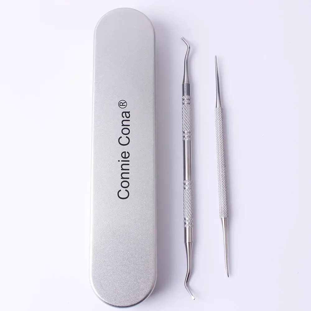 Ingrown Toenail Lifter and File Set Surgical Grade Stainless Steel(2Pcs per pack in a Tin Box