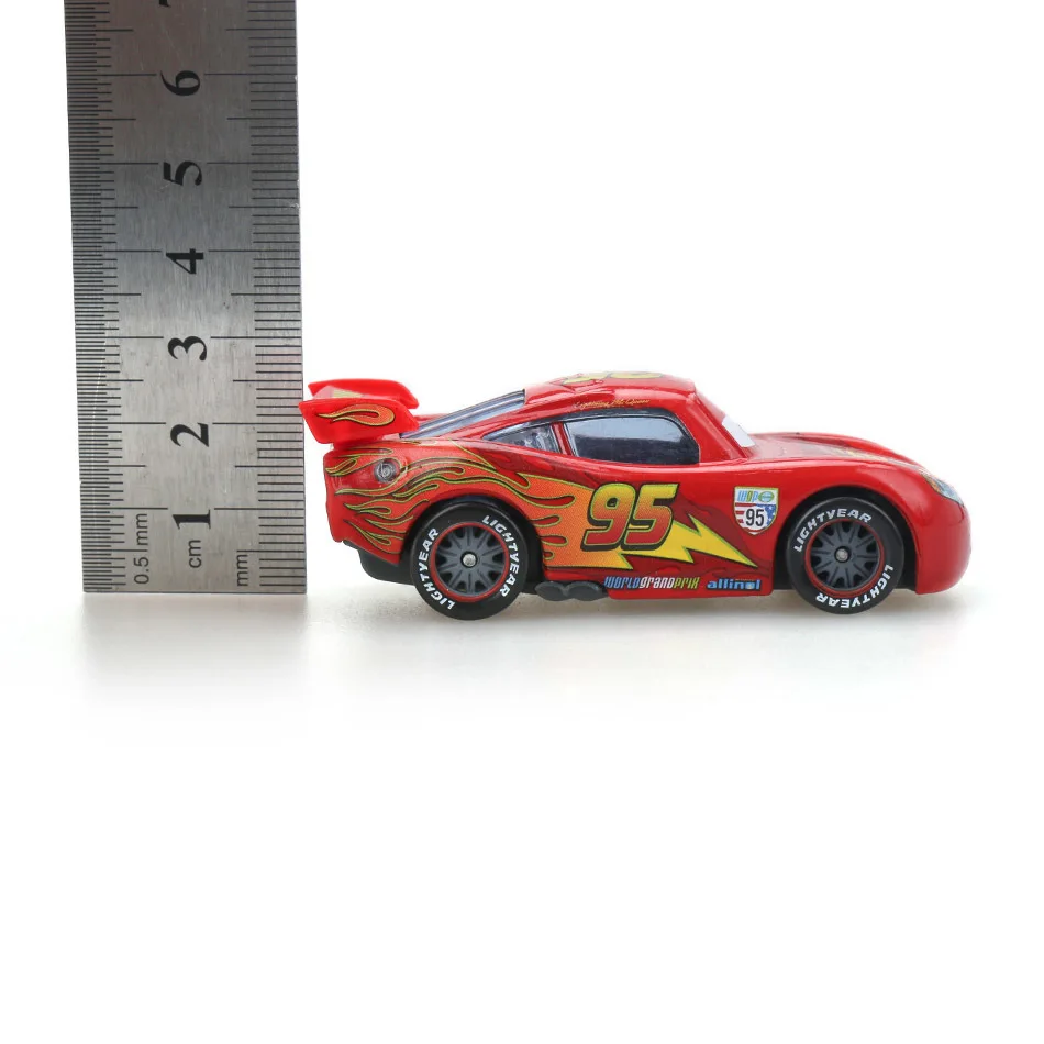 Disney Pixar Cars 2 3 Lightning Mcqueen Mater Jackson Storm Ramirez 1:55 литой автомобиль металлический сплав мальчик игрушки для детей подарок