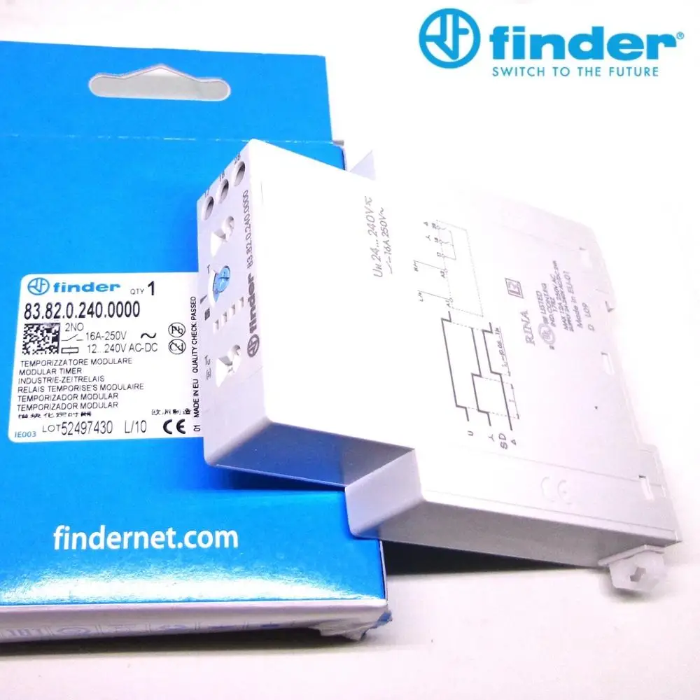 

finder time relay 83.82.0.240.0000 (87.82.0.240.0000) Brand new and original