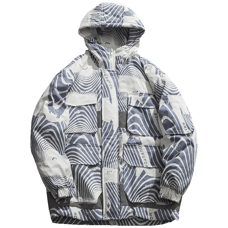 Новинка 2019 модная зимняя хлопковая парка с капюшоном женские куртки уличная