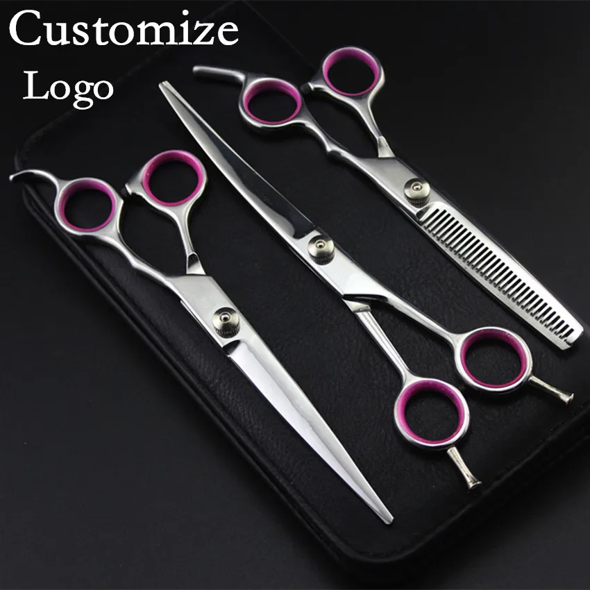 Профессиональные японские ножницы для домашних животных 7 дюймов 4 комплекта