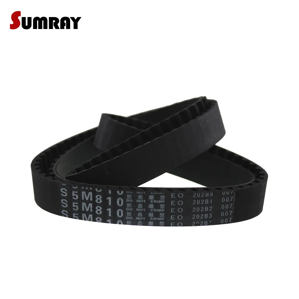 Ремень ГРМ SUMRAY S5M 5M 800/810/830/835/850/865/880/890/900/905/940 мм конвейерная лента 15/20/25 ширина ленты