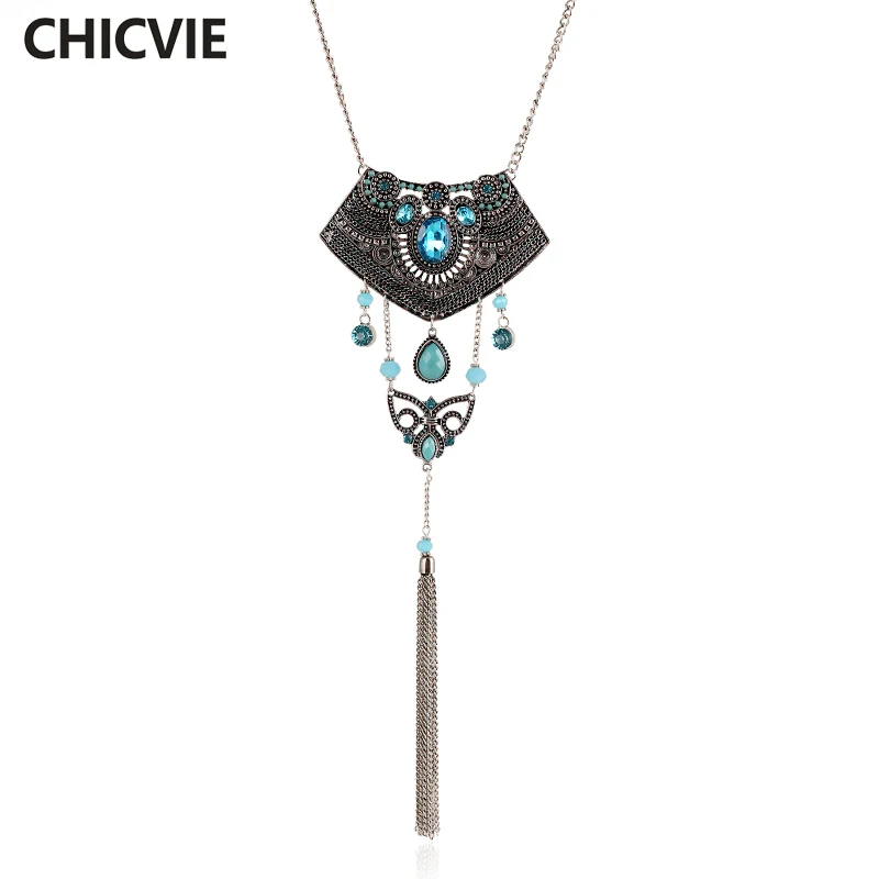 CHICVIE супервинтажное женское ожерелье трендовые ювелирные изделия популярное с