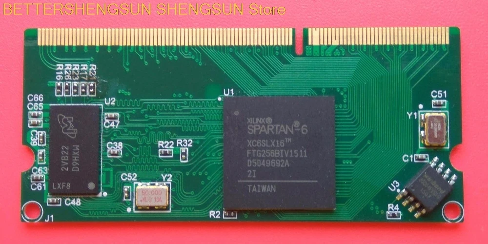 

Плата Xilinx Spartan6 XC6SLX16, основная плата FPGA, плата DDR3, интерфейс без пола