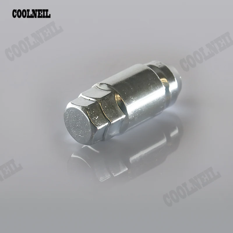 Колеса стопорные гайки M12X1.5 4 шт. контргайки + 1 ключ для Toyata Honda KIA BYD | Автомобили и