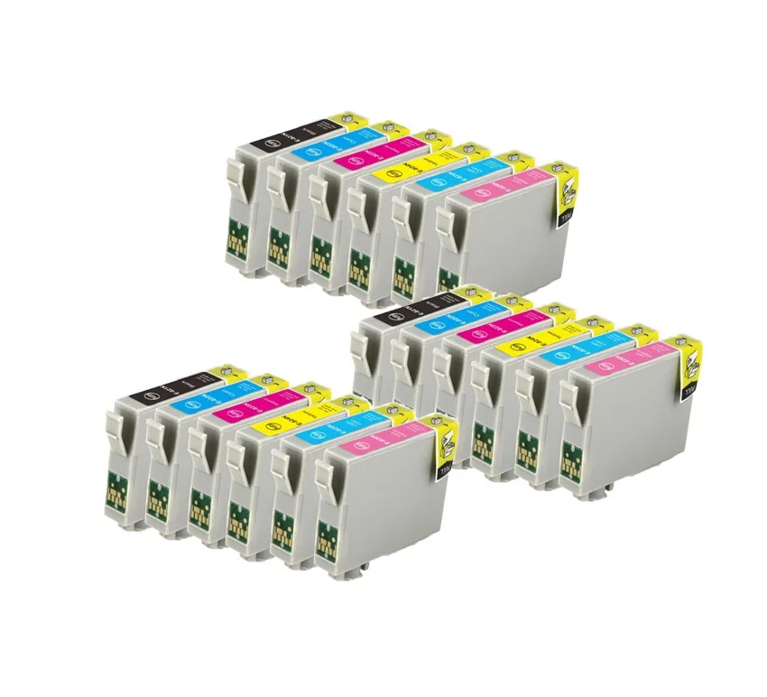 T0821-T0826 compatible ink cartridge for EPSON R270 R290 R390 RX590 RX610 RX690 TX659 TX720WD TX800FW TX820FWD printers full | Компьютеры