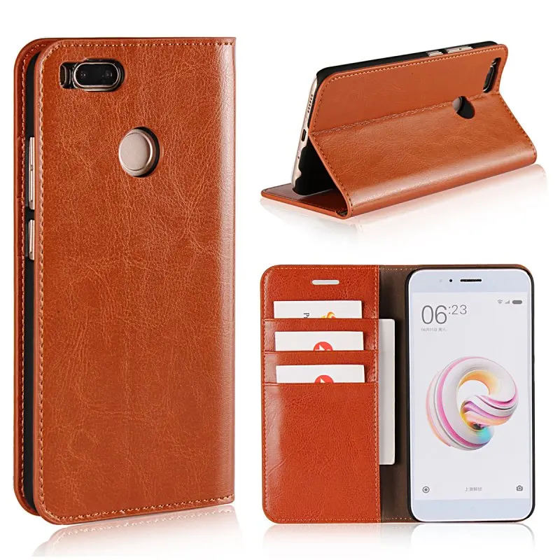 Для Xiaomi Mi A1 5X Mi5X откидной Чехол Роскошный деловой кошелек кожаная сумка для