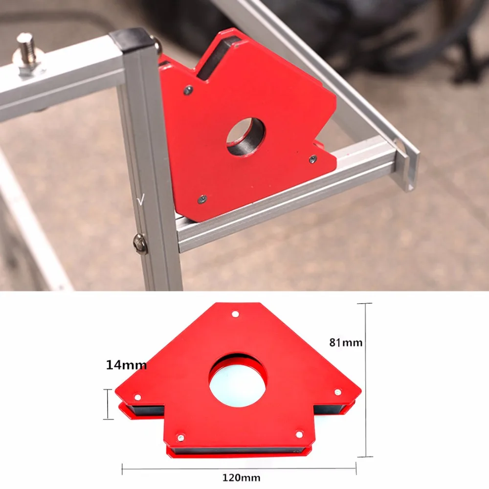 25LB Soldering Locator Strong Magnet Welding Magnetic Holder 3 Angle Arrow Welder Positioner Power Tool Accessories | Инструменты
