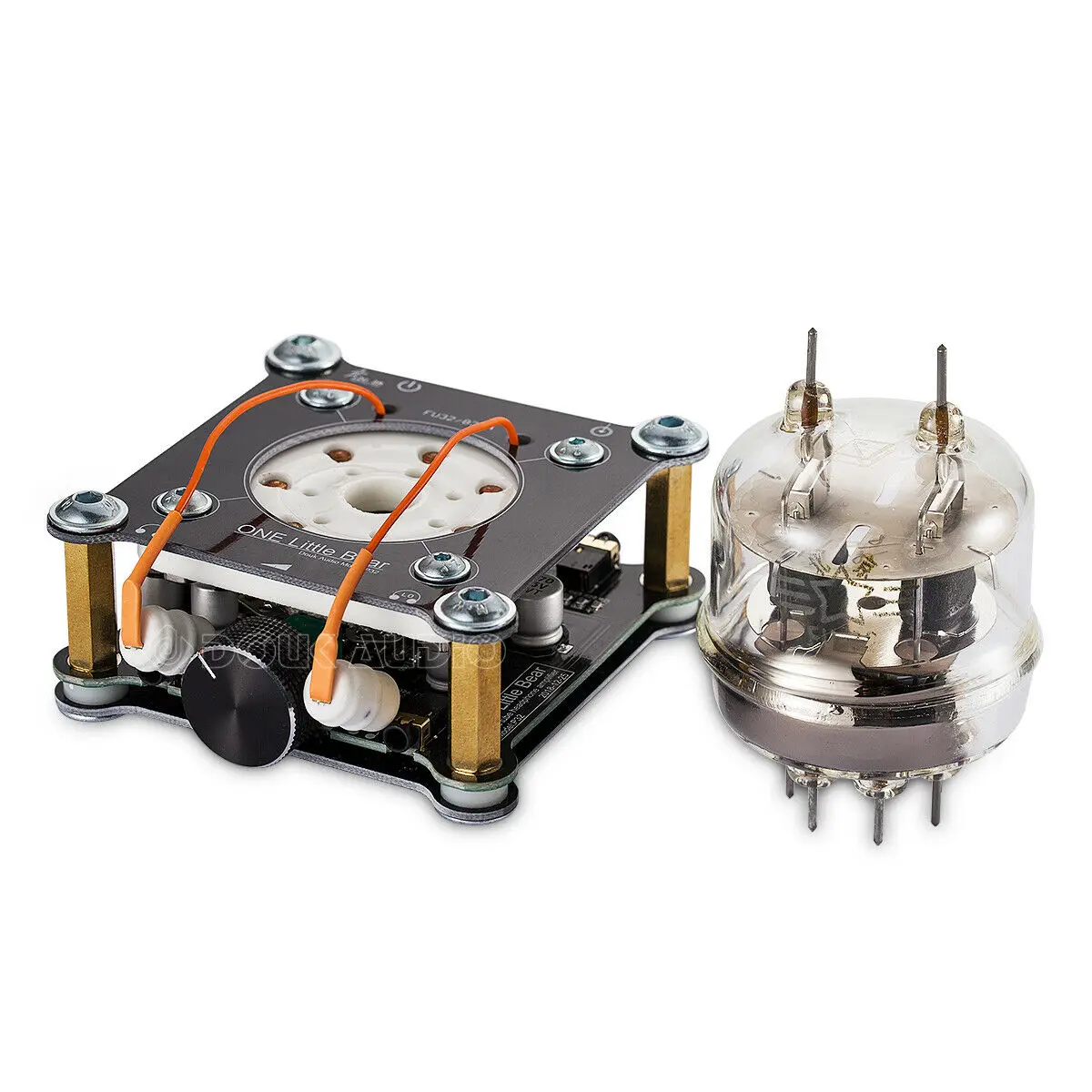 Мини FU32(832A) клапанная трубка усилитель для наушников Hi-Fi Стерео предусилитель Настольный усилитель