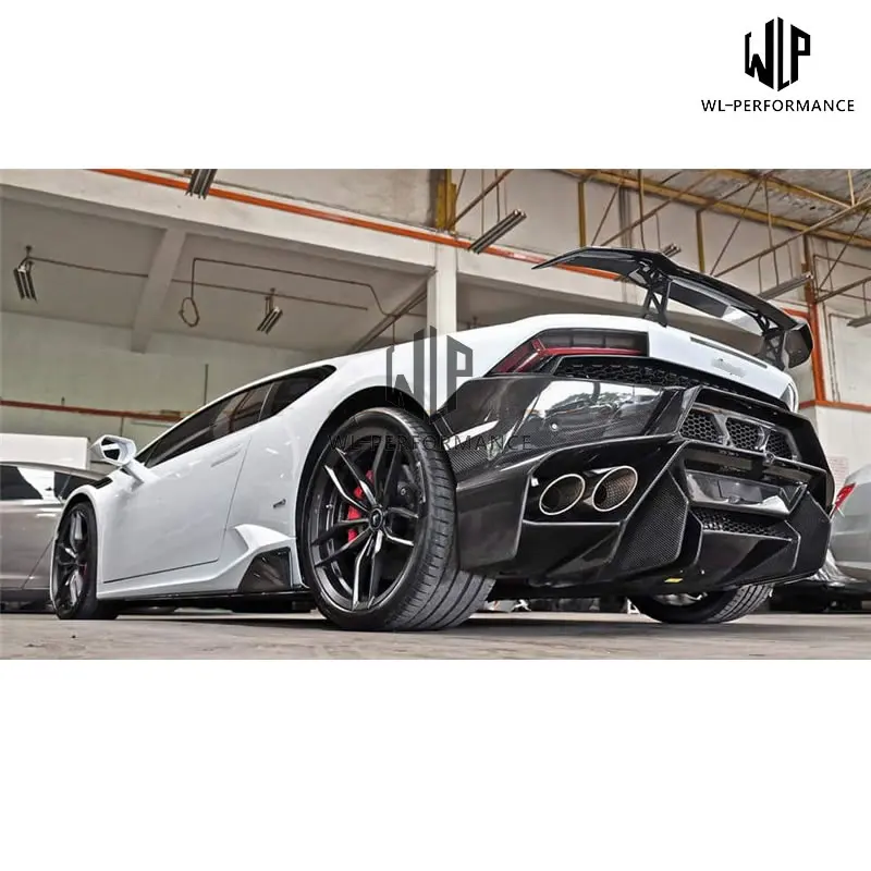 Передний бампер LP580 LP610 FRP/задний из углеродного волокна задний спойлер для Lamborghini