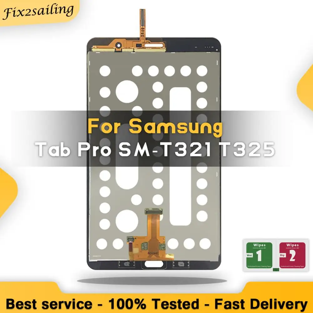 Новый для Samsung Galaxy Tab Pro SM T320 T321 T325 ЖК дисплей с сенсорным экраном дигитайзер сборка