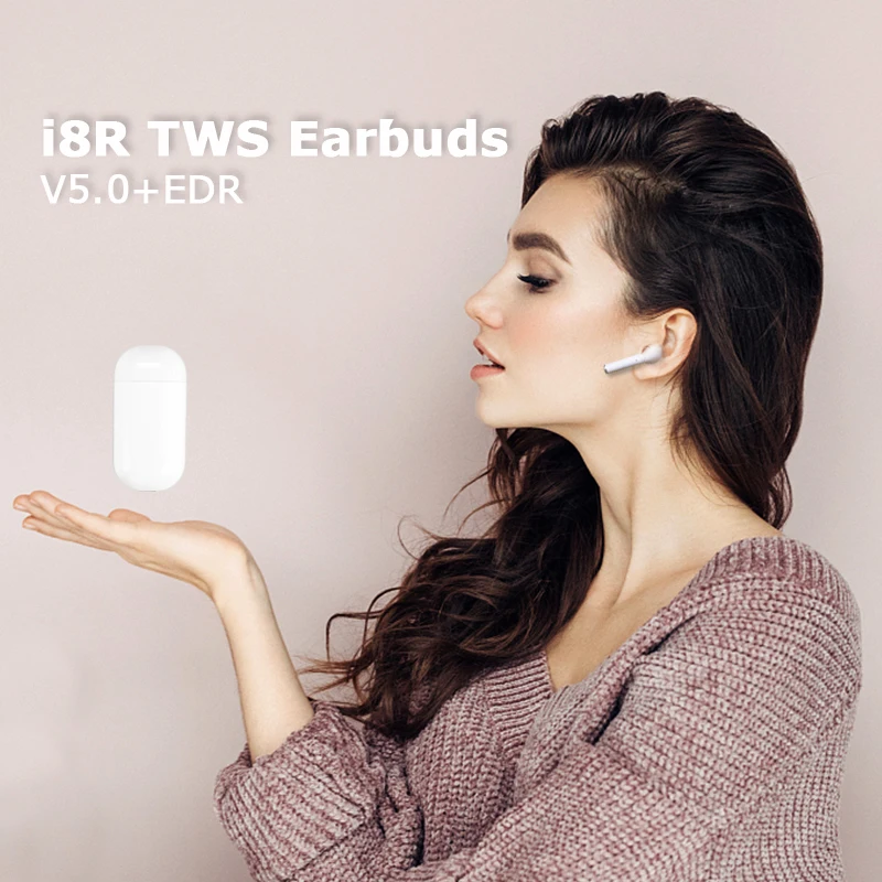 TWS Bluetooth 5 0 беспроводные наушники стерео Hifi Звук спортивные Handsfree с зарядной
