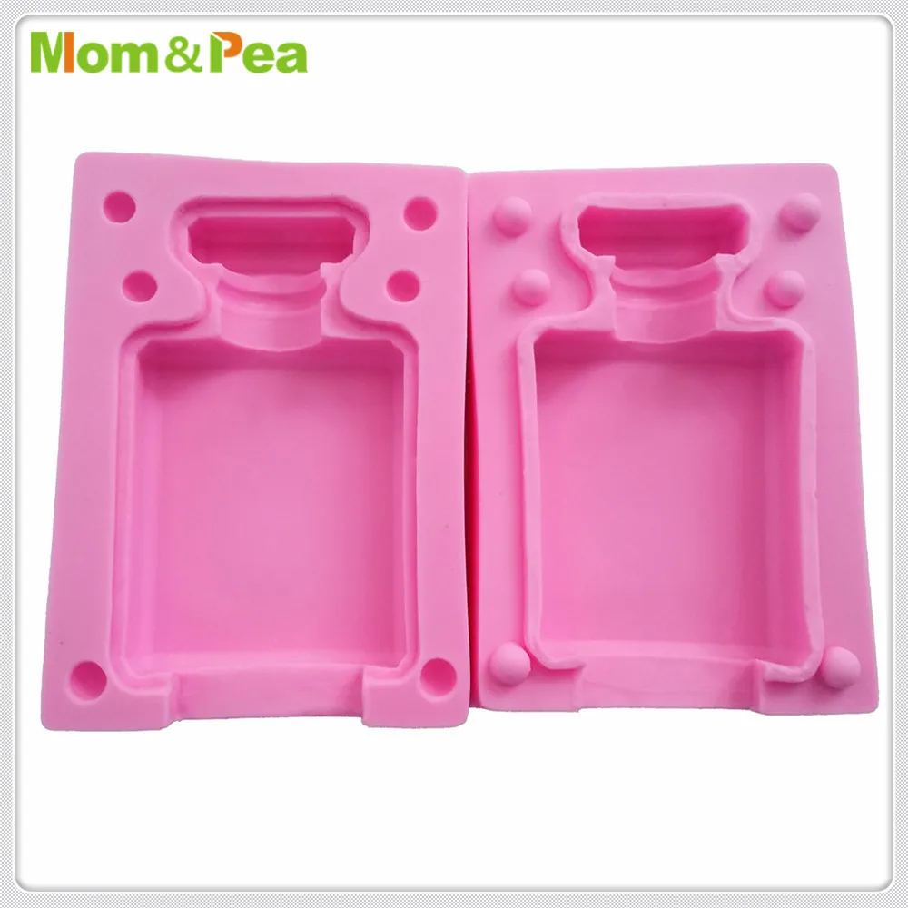 Бутылка для духов Mom & Pea MPA1989 силиконовая форма украшения торта 3D помадки пищевого