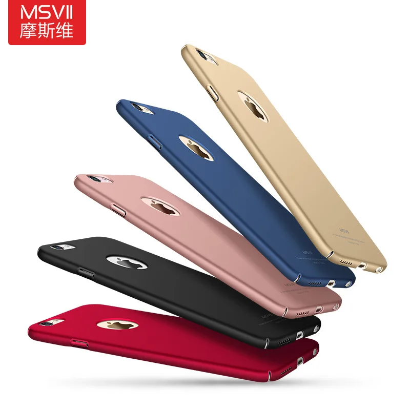 MSVII чехол для Apple iPhone 6 s 8 Plus Роскошный телефона противоударный 6S 7 X Закаленное