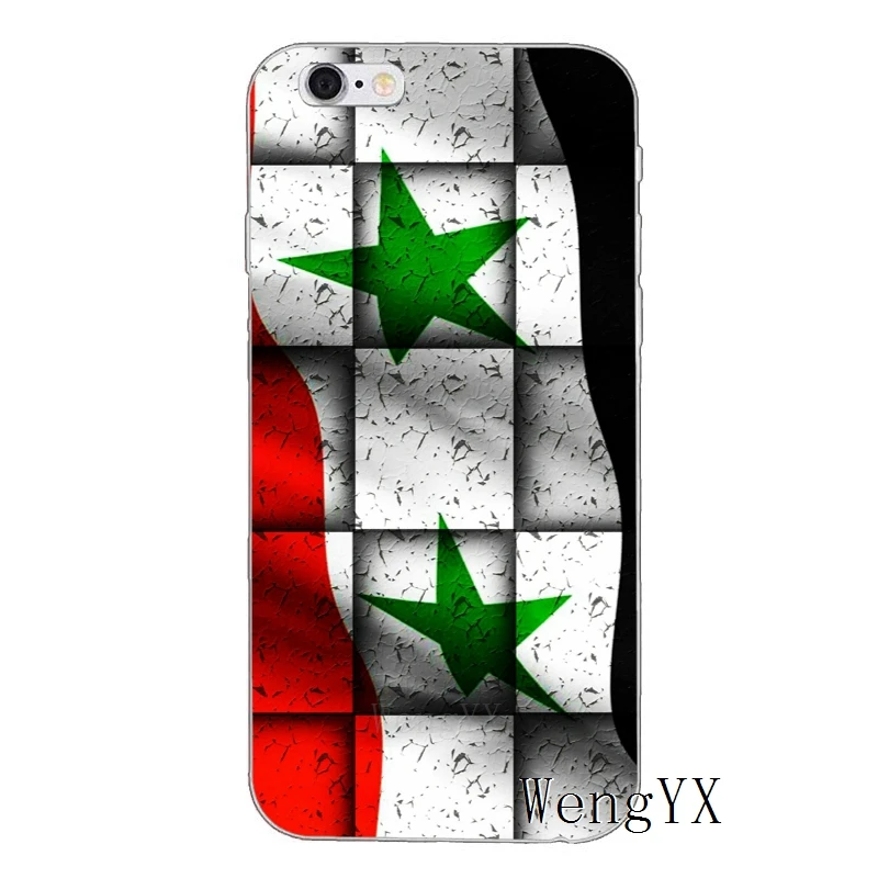 Syria-Flag-A-05 Сирийский флаг баннер для samsung Galaxy Note 9 8 5 S10 S9 S8 S7 S6 edge Plus Lite S5 S4 S3 мини чехол мягкий чехол телефона - Цвет: Syria-Flag-A-05