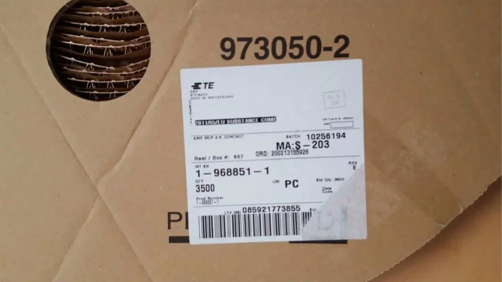 

1-968851-1 terminals AMP connectors TE terminals TYCO Connectors terminals housings 100% New and original parts