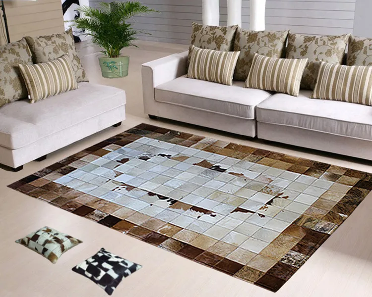 Фото free shipping 1 piece via DHL 100% natural cowhide belgium carpet Дом и сад free shipping 1 piece via DHL 100% natural cowhide belgium carpet Дом и сад