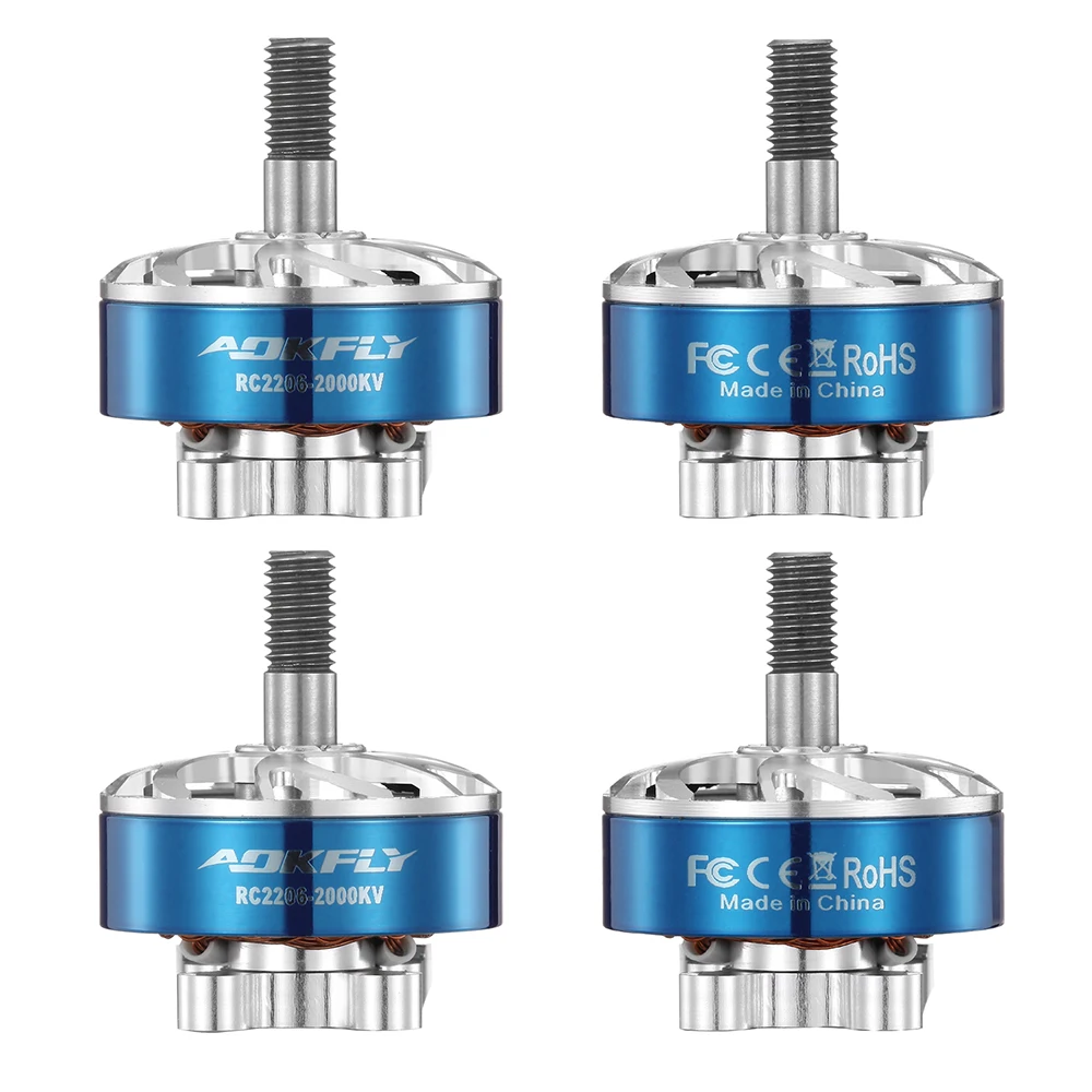 2206 новый двигатель КВ/кв бесщеточный AOKFLY RC Series CW для FPV гоночного дрона|Детали и
