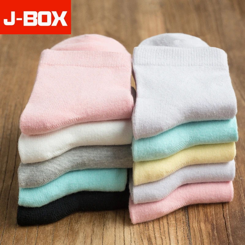 Зимние теплые женские носки однотонные цветные длинные повседневные толстые