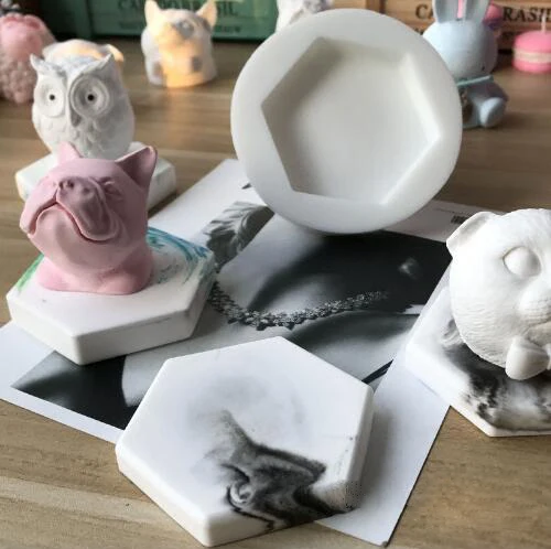 Силиконовые полуугловые подставки из силикагеля формы для помадки новая
