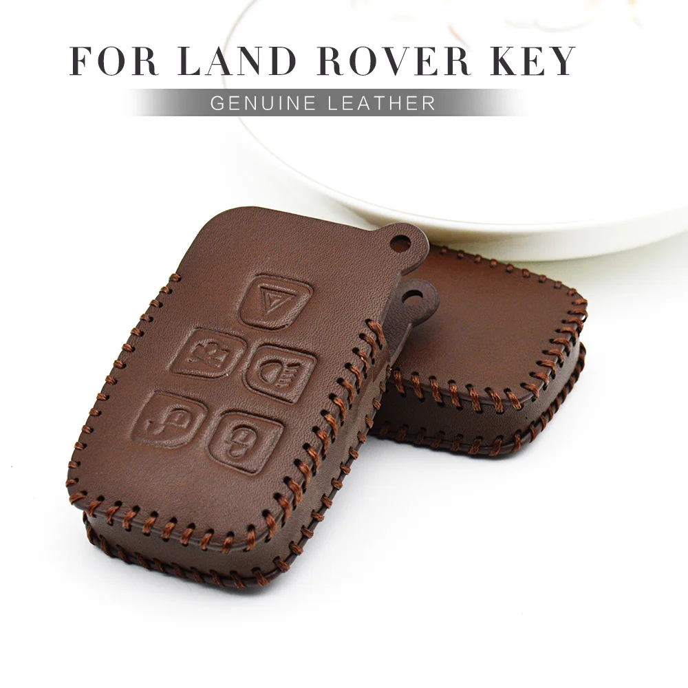 Кожаный чехол для автомобильного ключа Land Rover Defender Freelander 2 A8 A9 X9 Discovery 3 4 аксессуары
