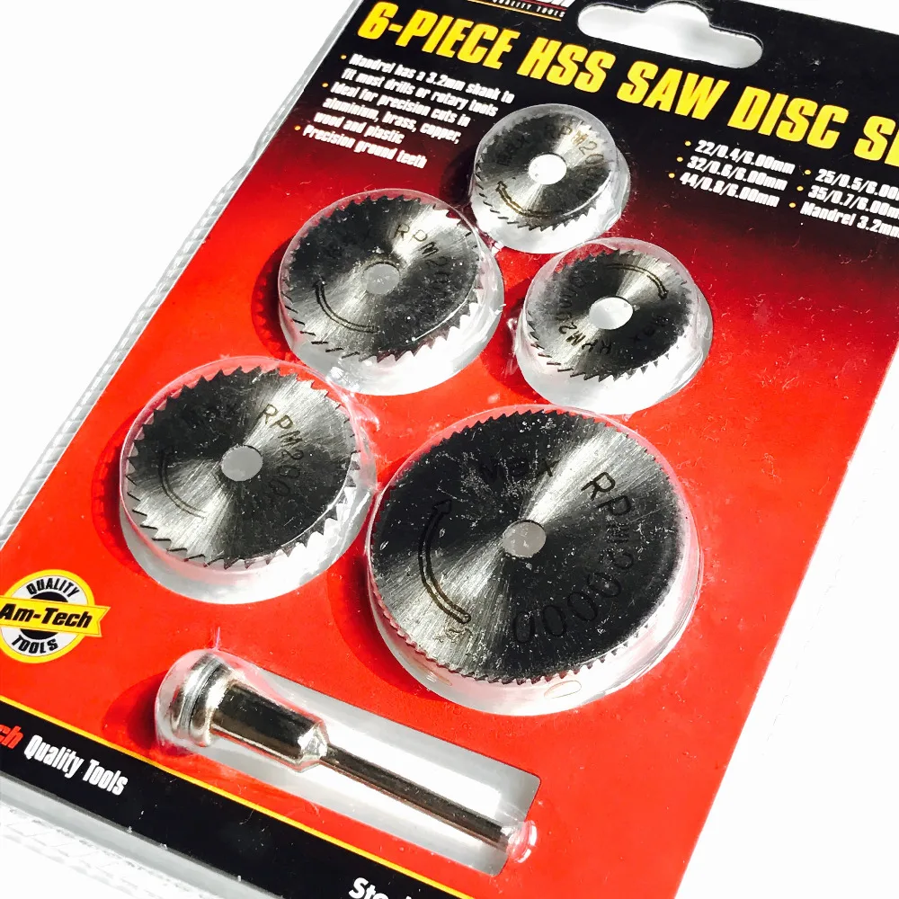 Бесплатная доставка Лидер продаж мини пила из быстрорежущей стали 5 шт. диск dremel