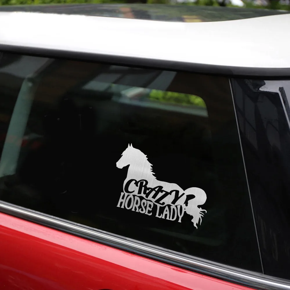 Rylybons Crazy Horse Lady автомобильные наклейки и для стайлинга автомобиля украшения двери