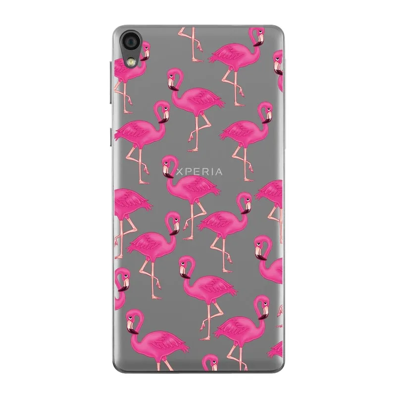 CROWNPRO Мягкий силиконовый чехол из ТПУ для Sony Xperia E5 F3311 F3313 с цветным рисунком задняя