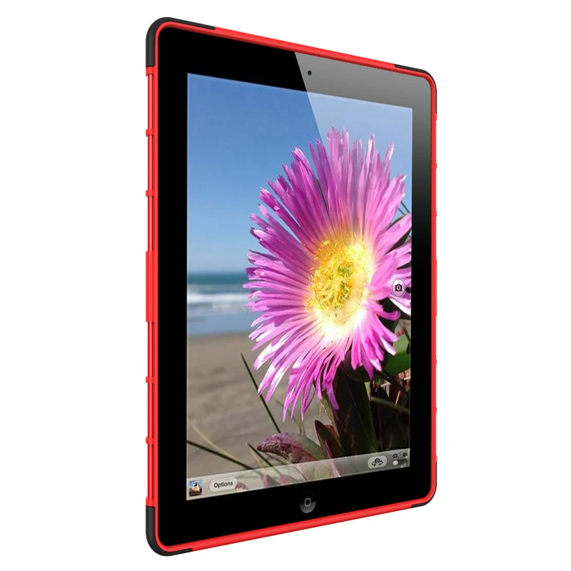 Кремния Броня дети Безопасный PC жесткий чехол для iPad 2/3/4 A1460 A1459 A1458 A1416 A1430 a1397 Tablet случае защиты оболочки+ ручка