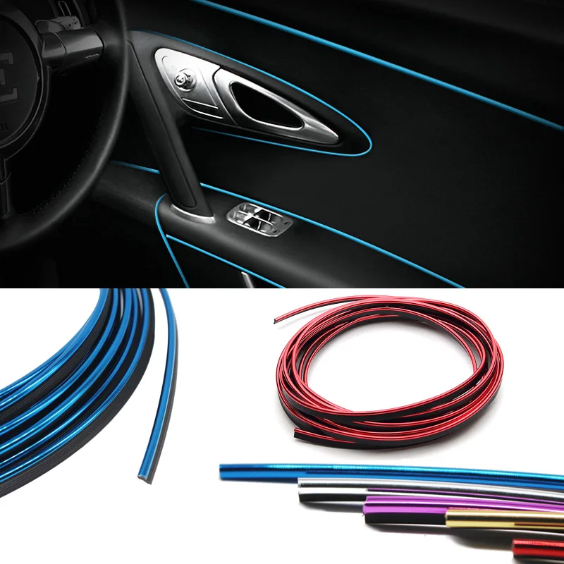 5 м красивый декоративный зазор для салона автомобиля Пыленепроницаемая