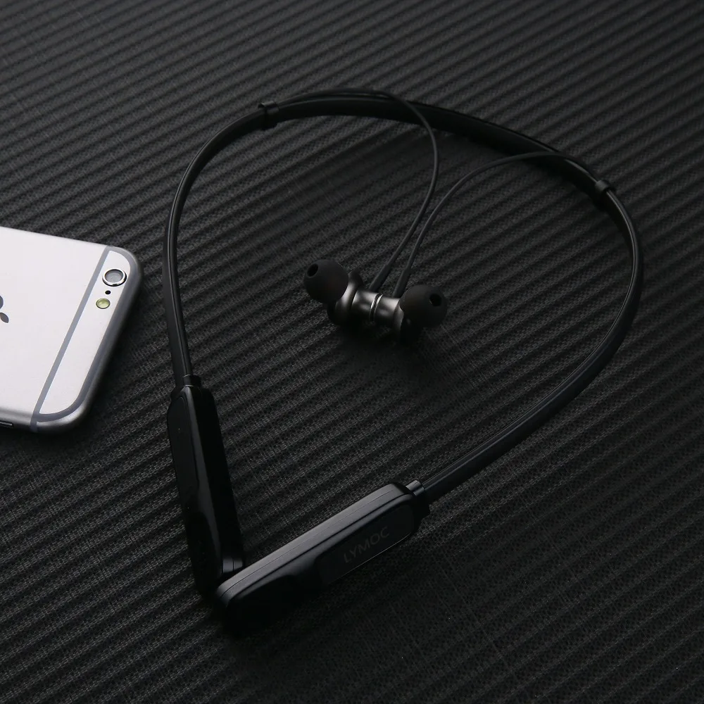 Беспроводные наушники LYMOC Bluetooth-наушники hi-fi звук складные спортивные с