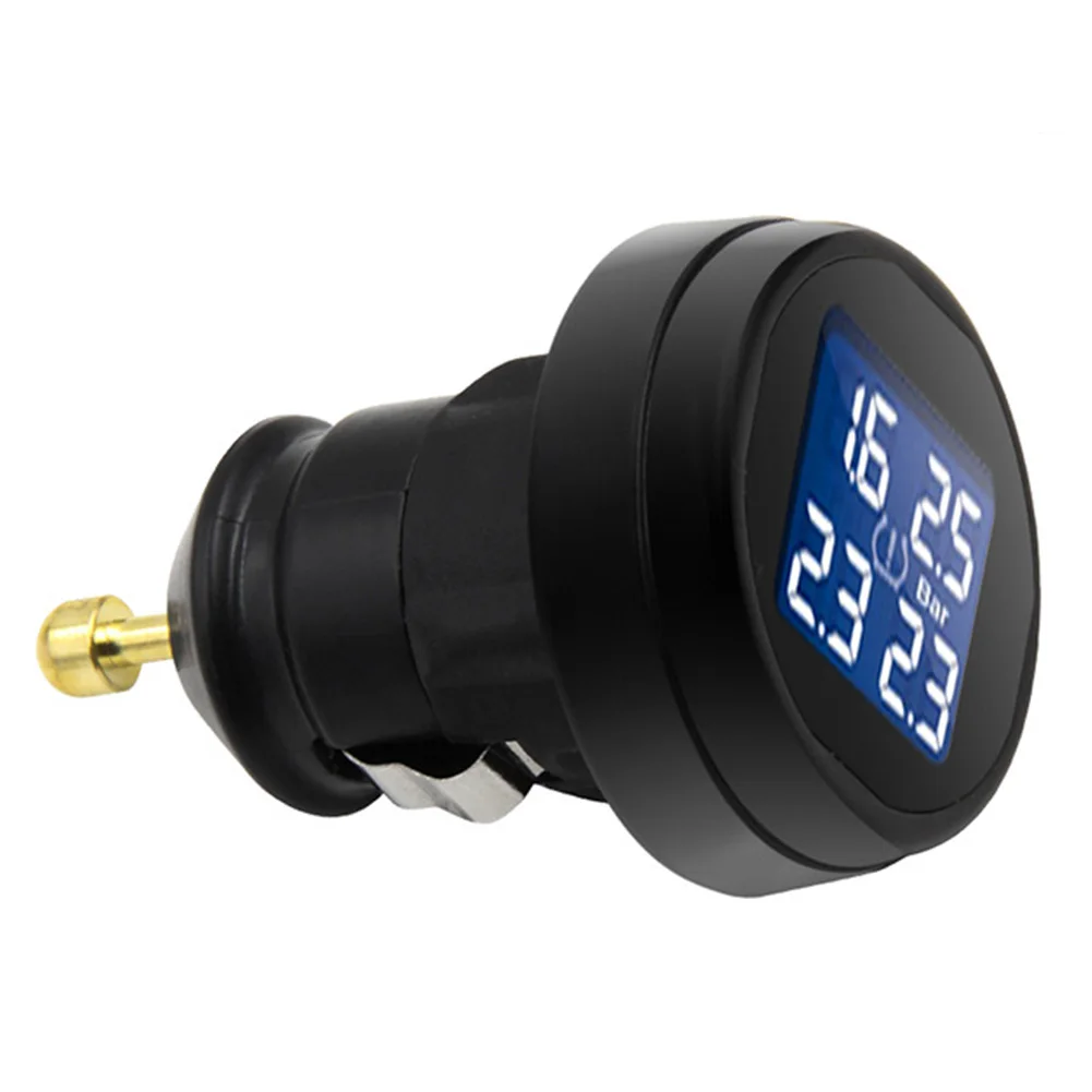 Автомобильный датчик TPMS прикуриватель монитор давления в шинах Универсальный ЖК