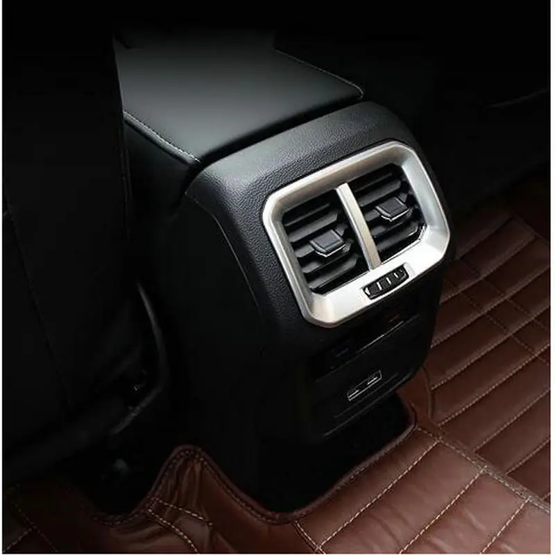 

Car ABS Interior Rear Seat Air Outlet Vent cover trim For VW Tiguan 2017 2018