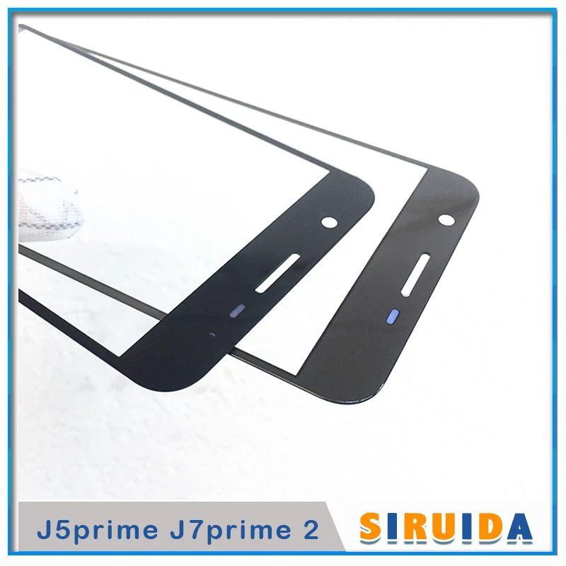 10 шт. Замена для Samsung J5Prime J5 J7 Prime 2 G5700 G6100 G611F on5 On6 On7 ЖК дисплей передний трещинный