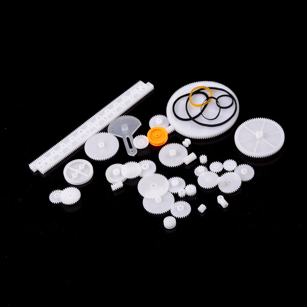 34 шт. пластиковая коробка передач мотор редуктор для модели игрушки автомобиль