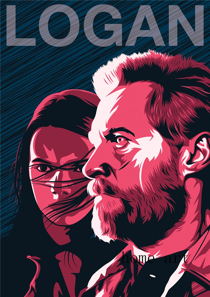 Постер из фильма Логан прозрачные наклейки на стену украшение для дома хорошее