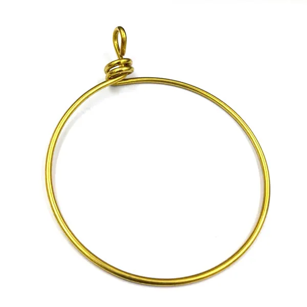 Проводные серьги 55 мм аксессуары для рукоделия простые кулоны на обруче и