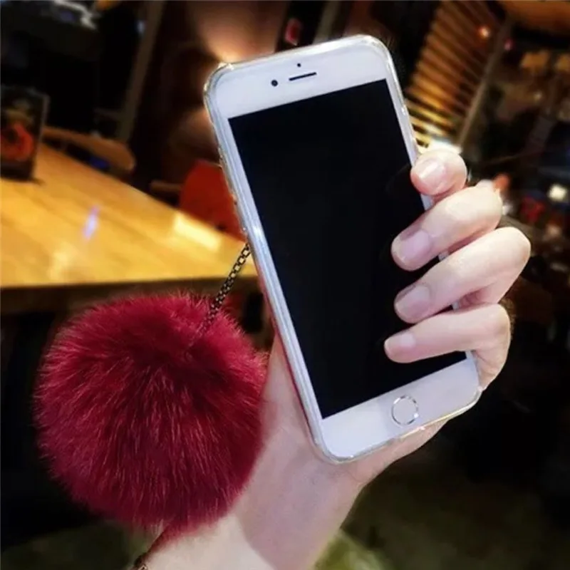 Для iPhone 6 S 7 8 Plus X роскошный со стразами Блестящий Зеркало браслет-цепочка лисий