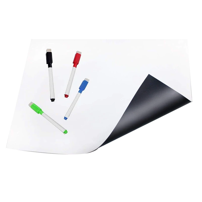 

Magnetic Soft Whiteboard Set Fridge Magnets Message Board with Magntic Pen NSV